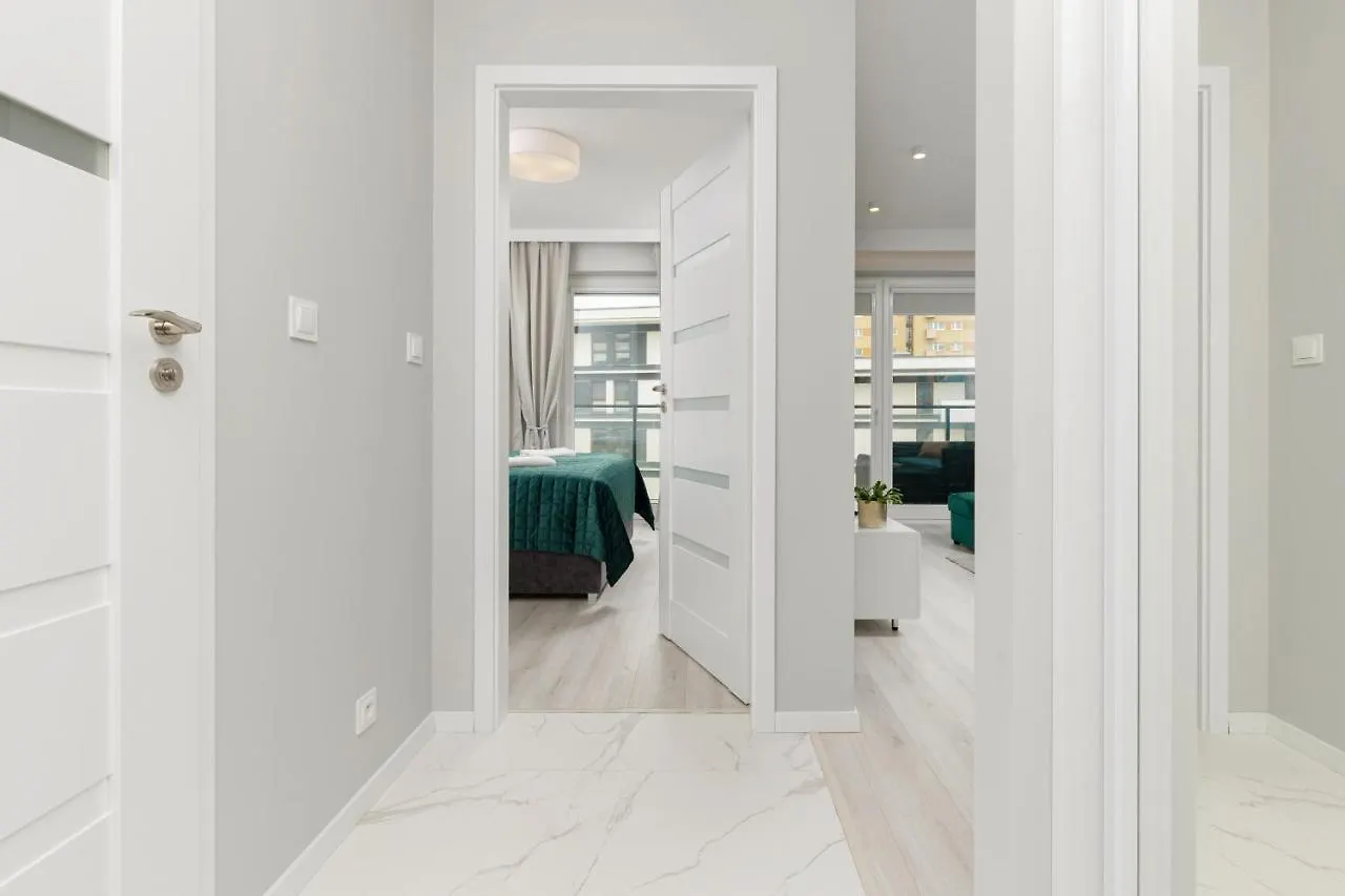 Turquoise Apartment Near The Royal Lazienki Warsaw By Noclegi Renters Poland