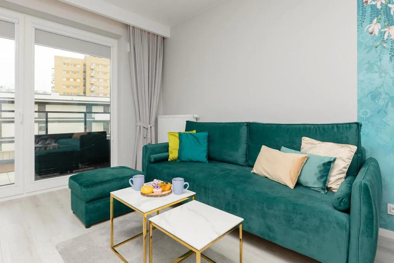 Turquoise Apartment Near The Royal Lazienki Warsaw By Noclegi Renters 0*,