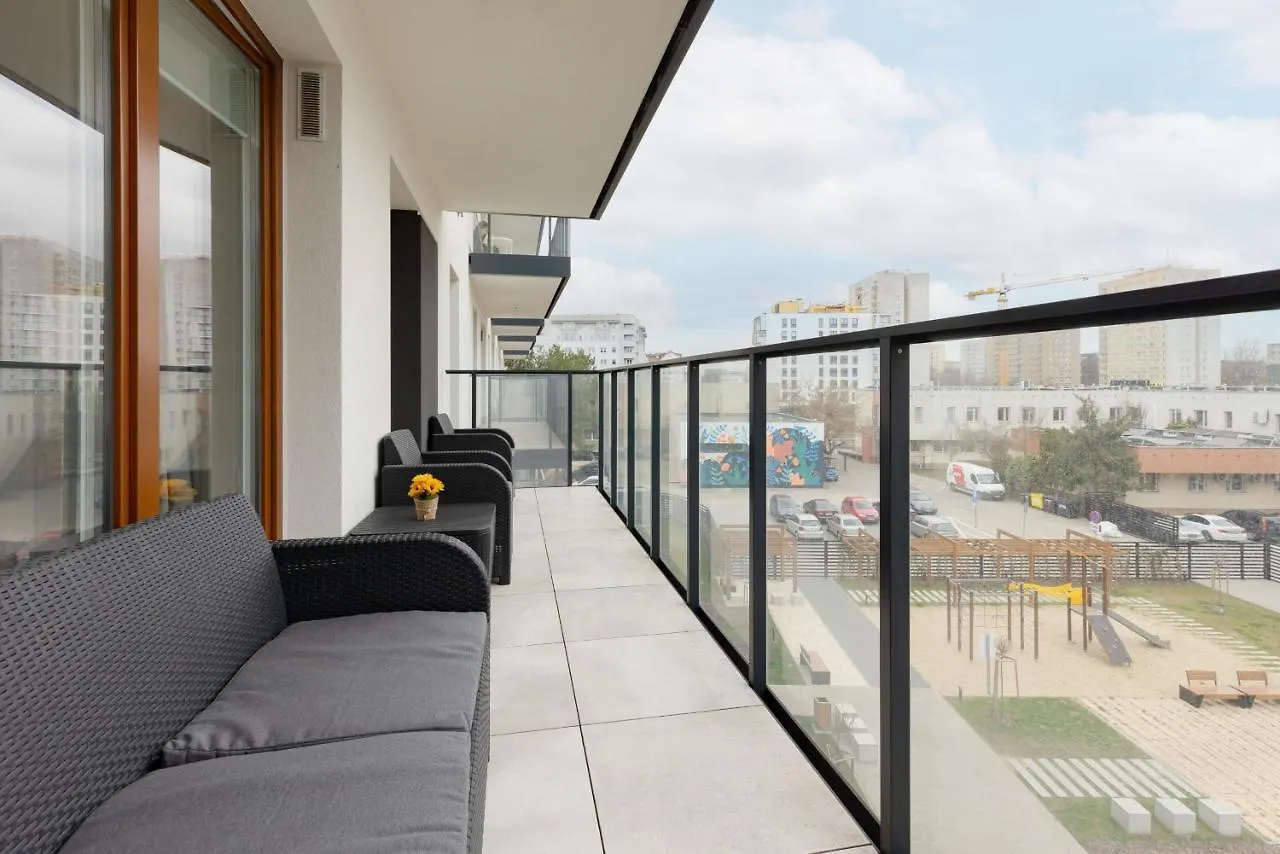Turquoise Apartment Near The Royal Lazienki Warsaw By Noclegi Renters Poland